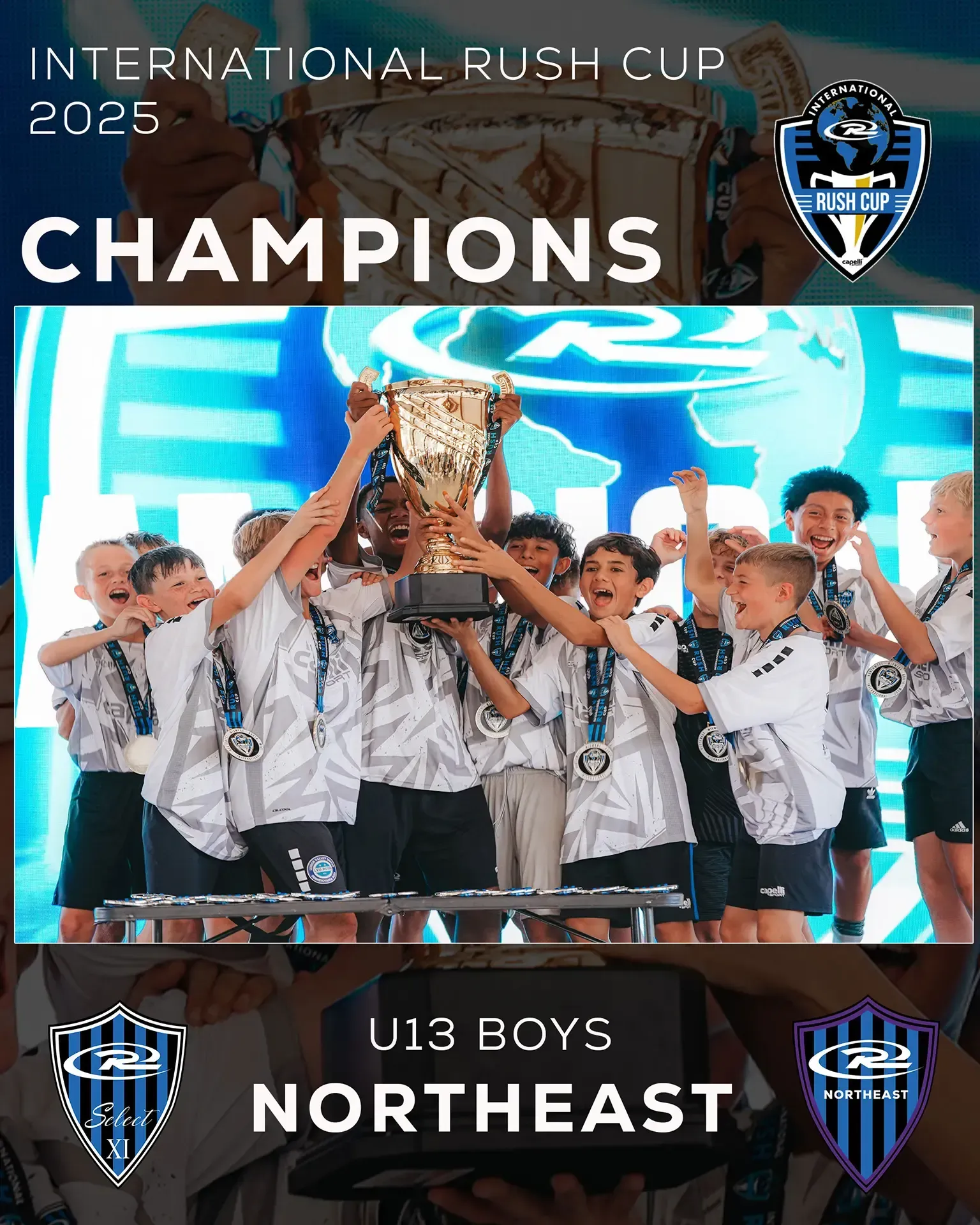 U13 Boys Champions: Northeast