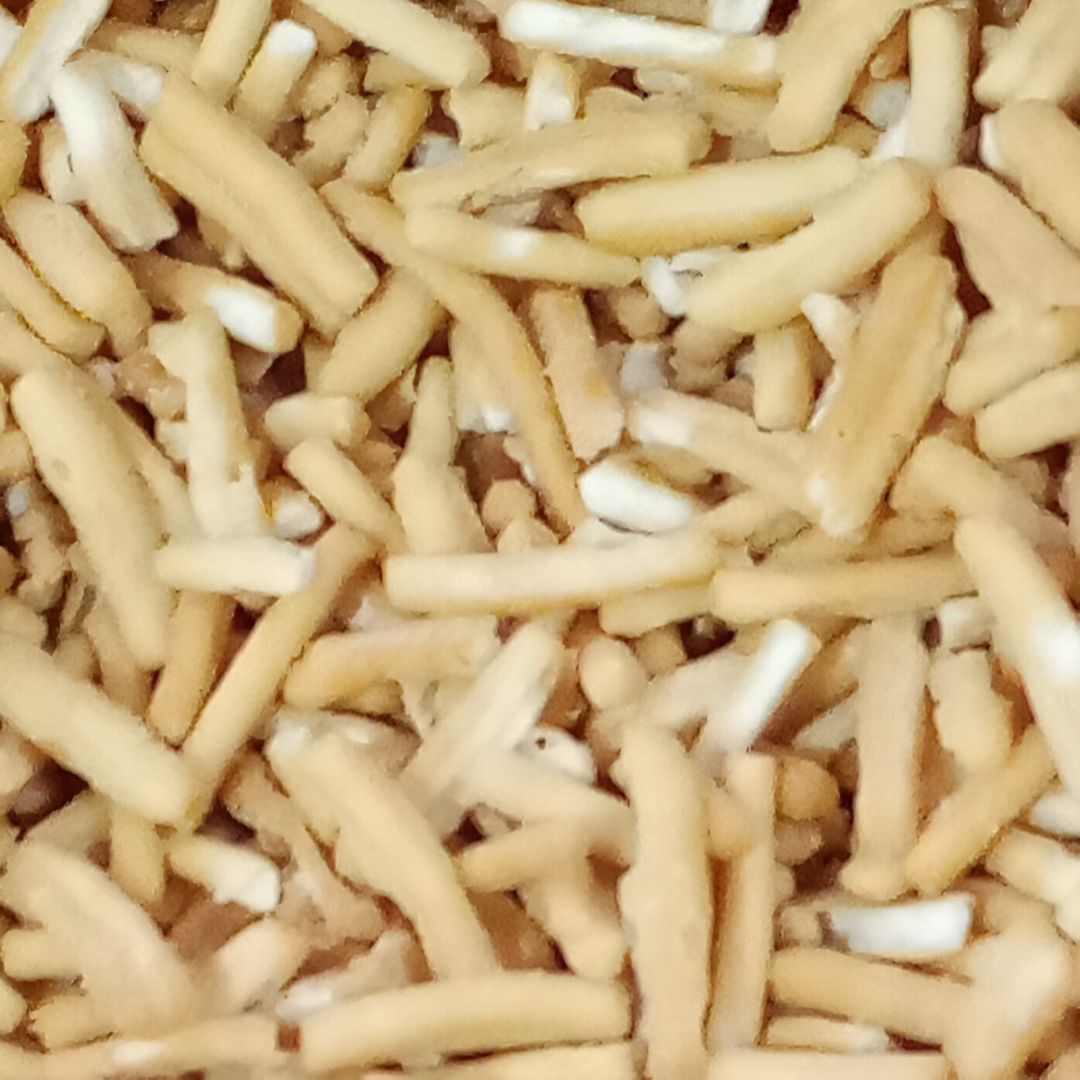 Un primer plano de una pila de palitos de pan