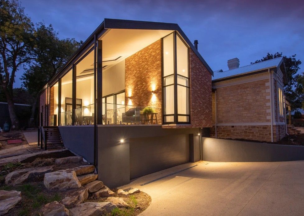 Derbyshire Electrical Specialists outdoor lights installed for a property in Derby