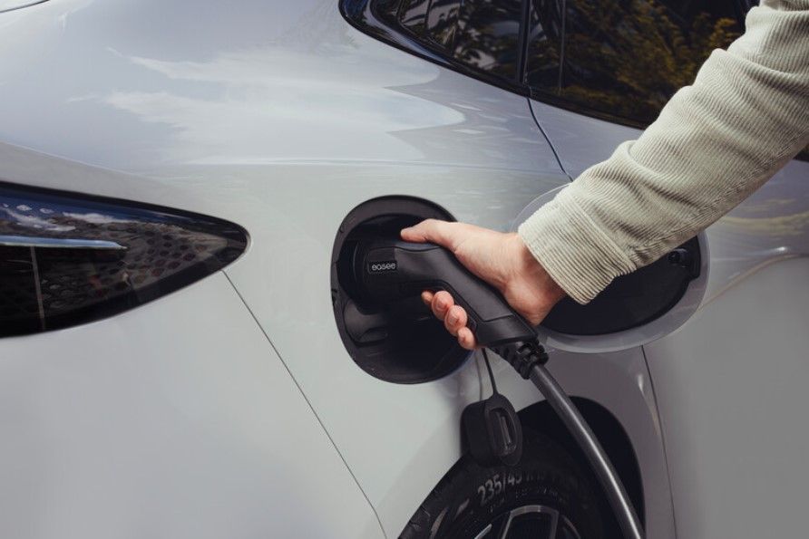 Derbyshire Electrical Specialists testing the installation of an EV charger in Derby