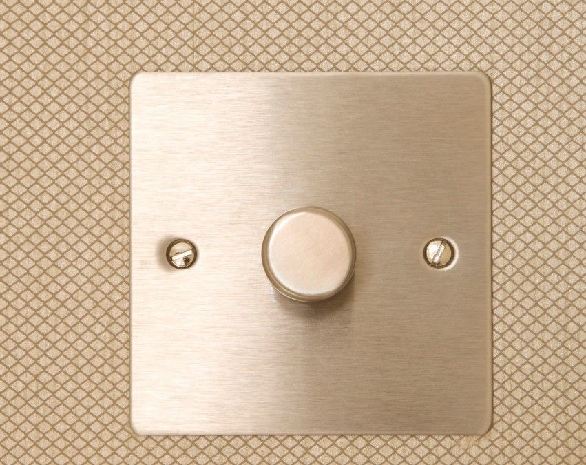 Derbyshire Electrical Specialists about to install a spur socket in a kitchen in Derby