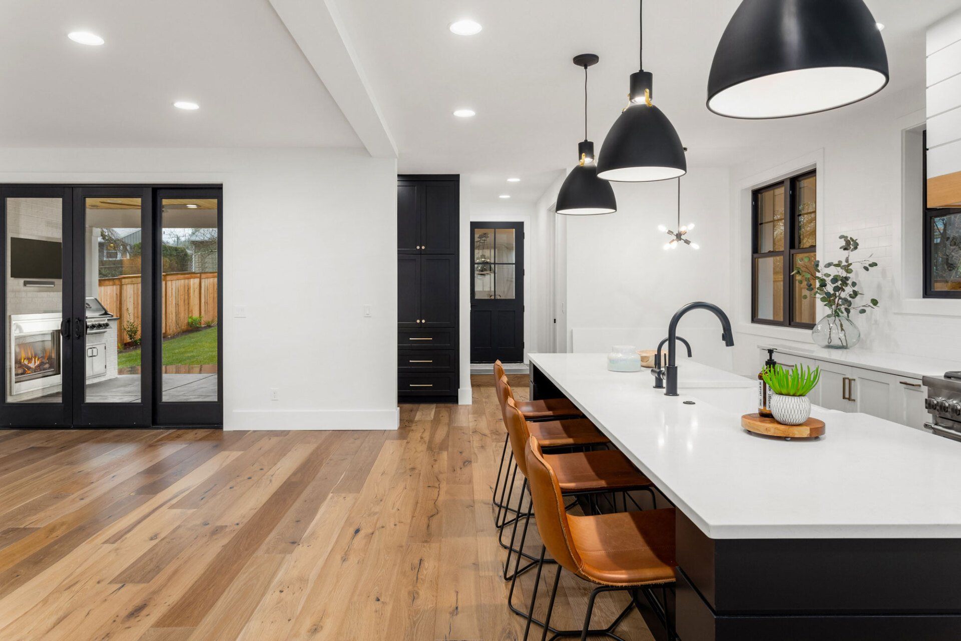 Interior Photo of a modern kitchen