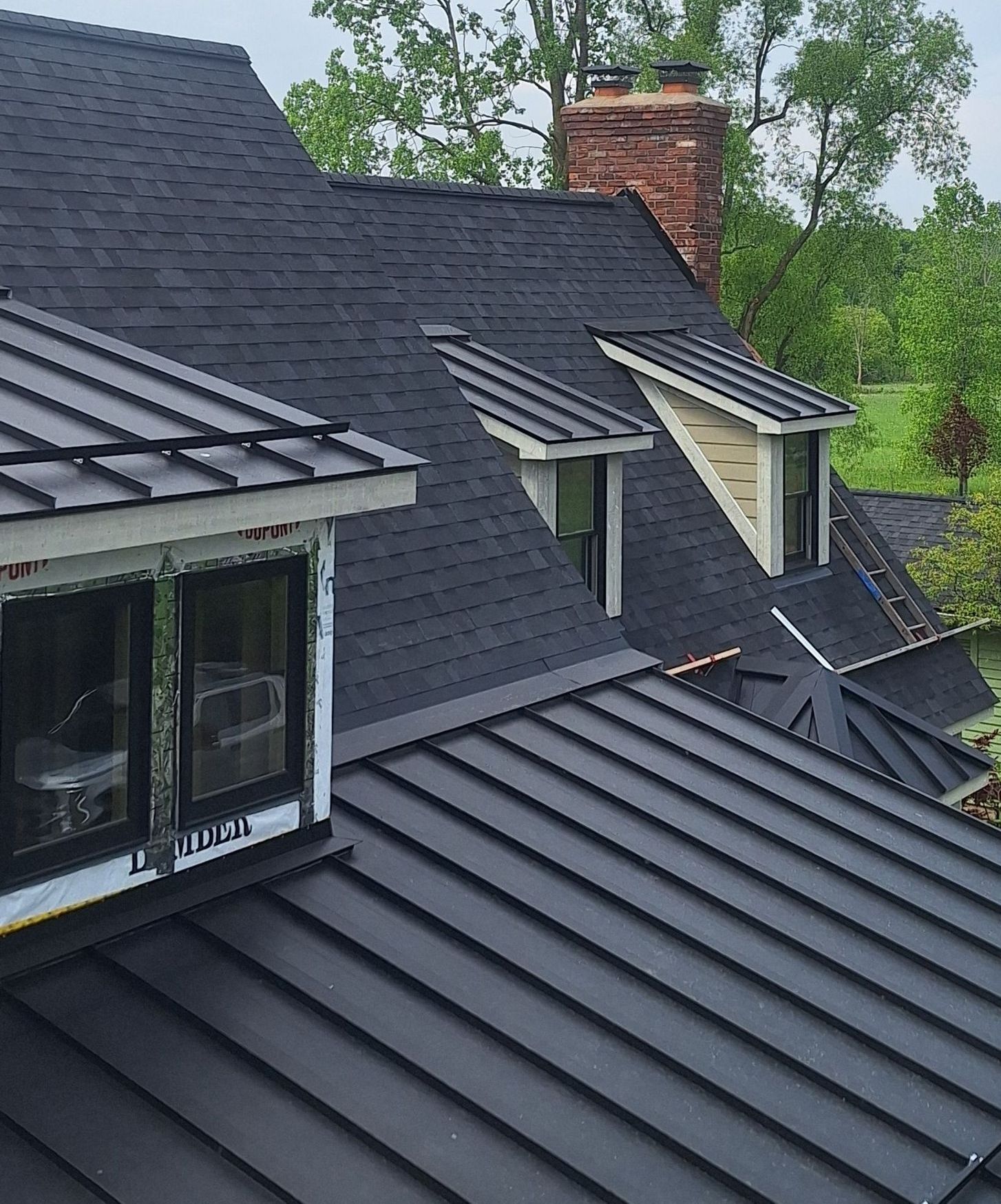 michigan metal roofing hybrid roof