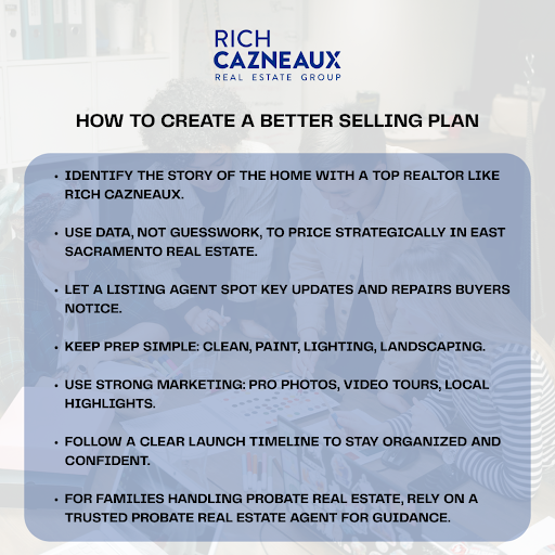 East Sacramento home-selling guide and expert support from the best realtor, Rich Cazneaux.