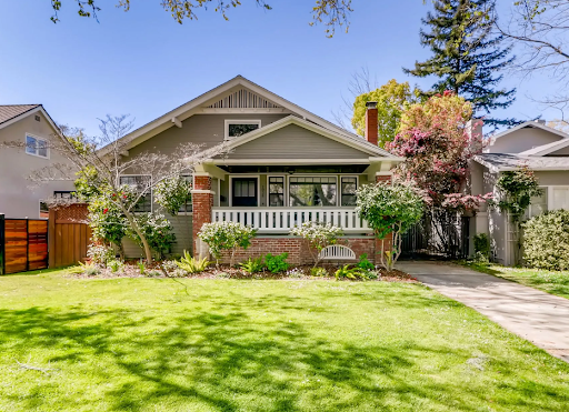 An elegant craftsman-style house can be viewed among the homes for sale in East Sacramento, CA by Rich Cazneau