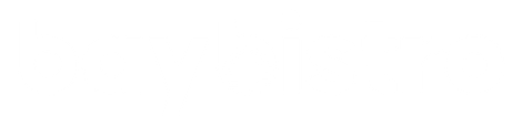 white horizontal Bay Bistro logo