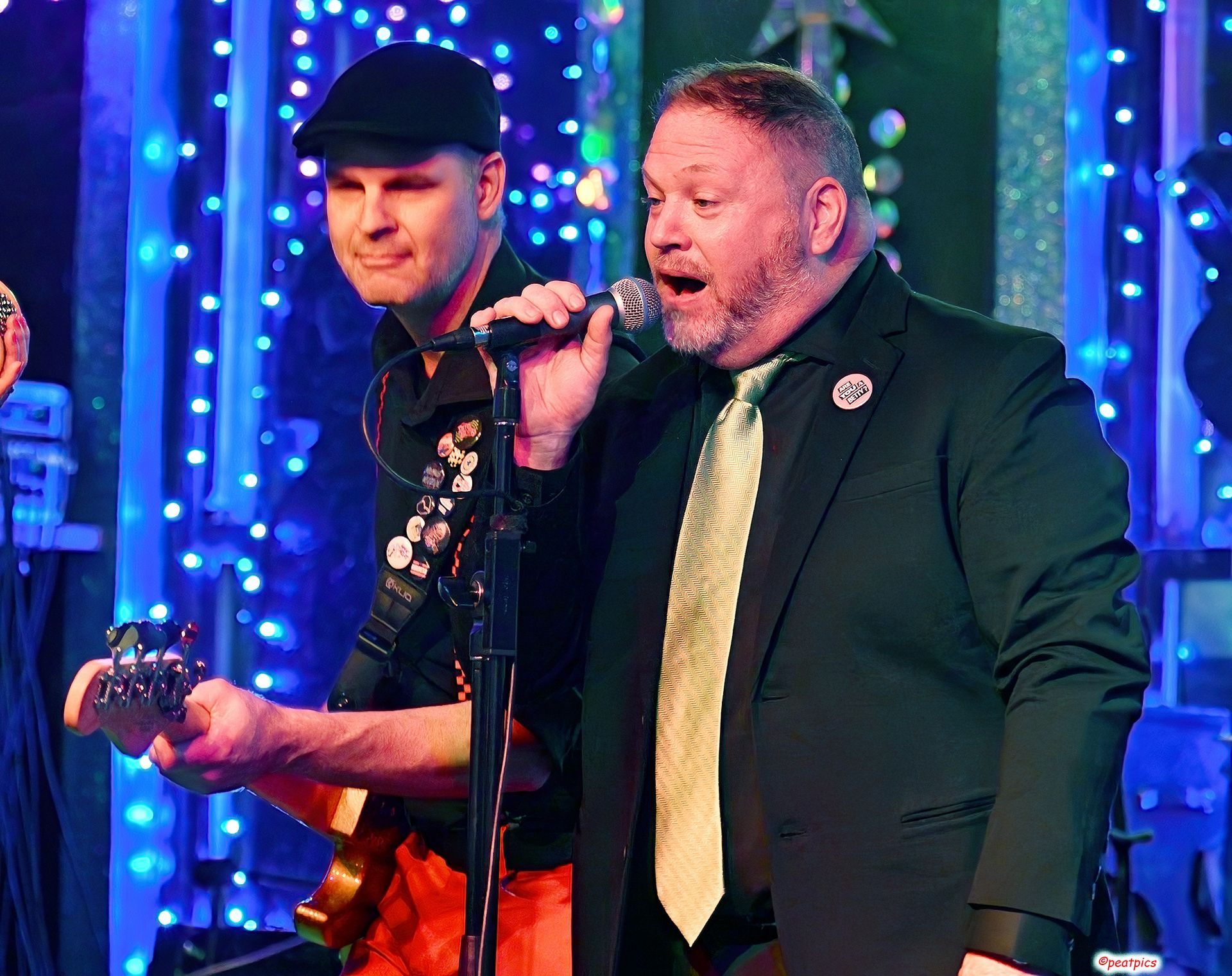 The Dead Betty's band in action.