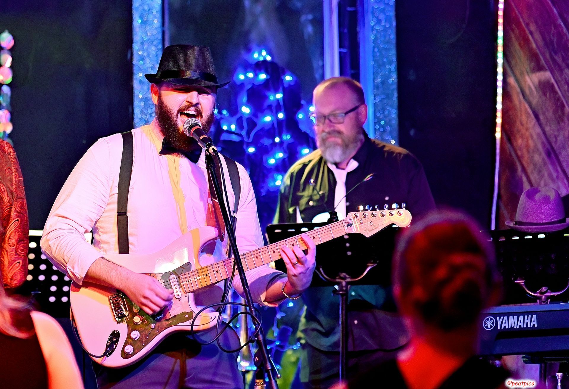 The Dead Betty's band in action.