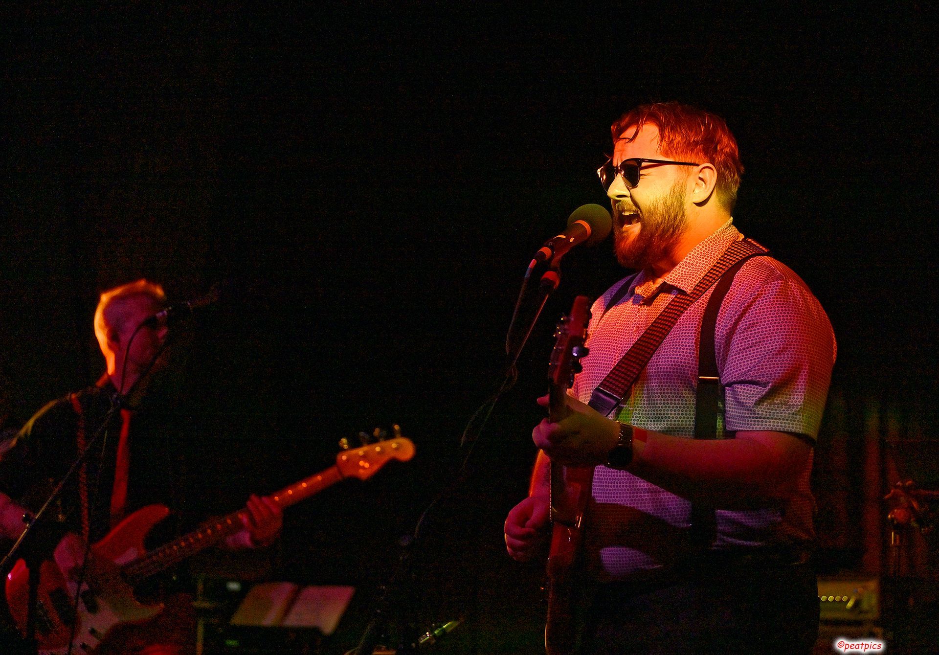 The Dead Bettys band playing at The Aztec Theatre
