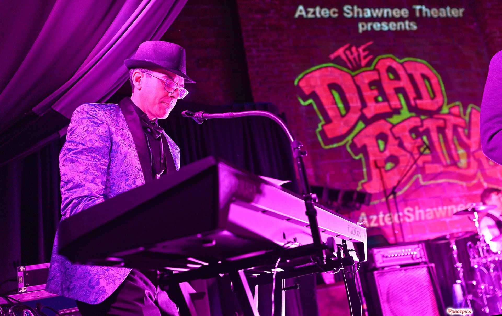 The Dead Bettys band playing at The Aztec Theatre