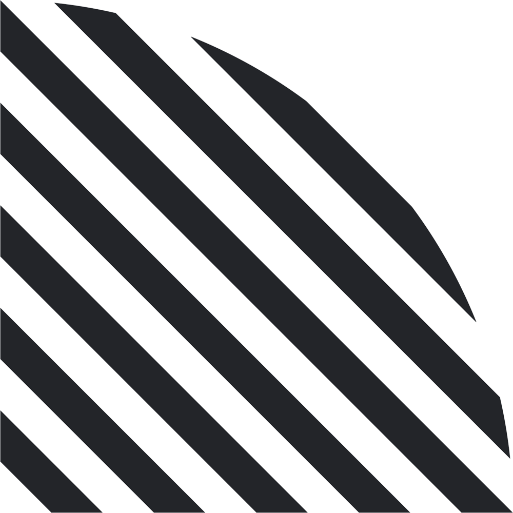 A black and white striped pattern on a white background