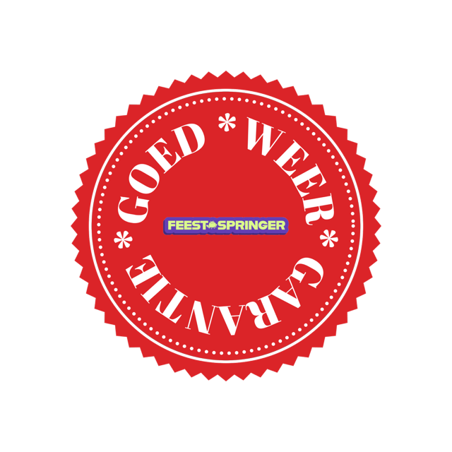 Red seal with white text: 