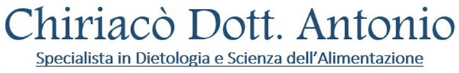 CHIRACÒ DR. ANTONIO DIETOLOGO NUTRIZIONISTA - LOGO