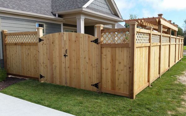 Wood Fencing With Gate | Rochester, MN | The Fence Pro’s