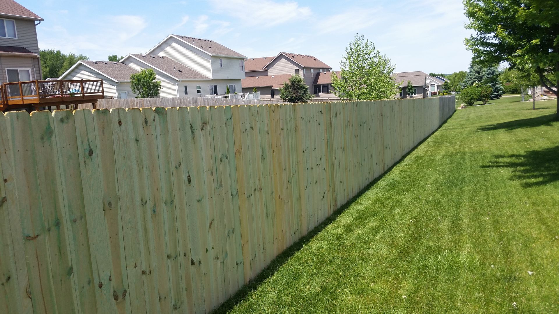 Solid Board Wood Fence | Rochester, MN | The Fence Pro’s