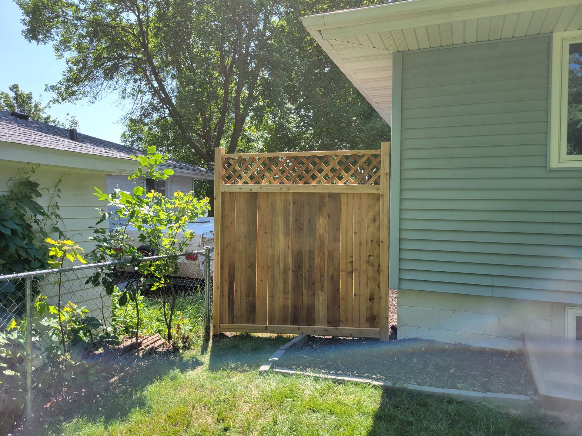 Framed Wood Fence | Rochester, MN | The Fence Pro’s