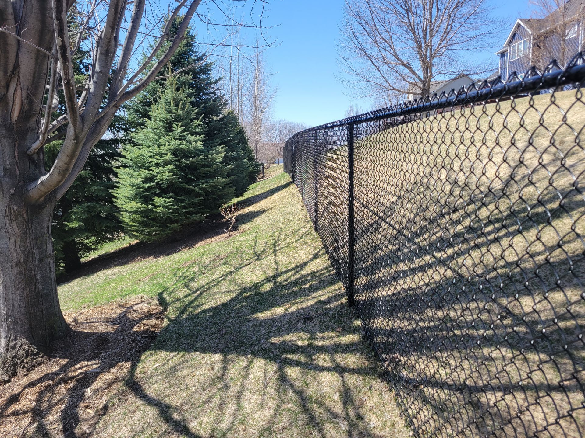 Black Chain Link | Rochester, MN | The Fence Pro’s