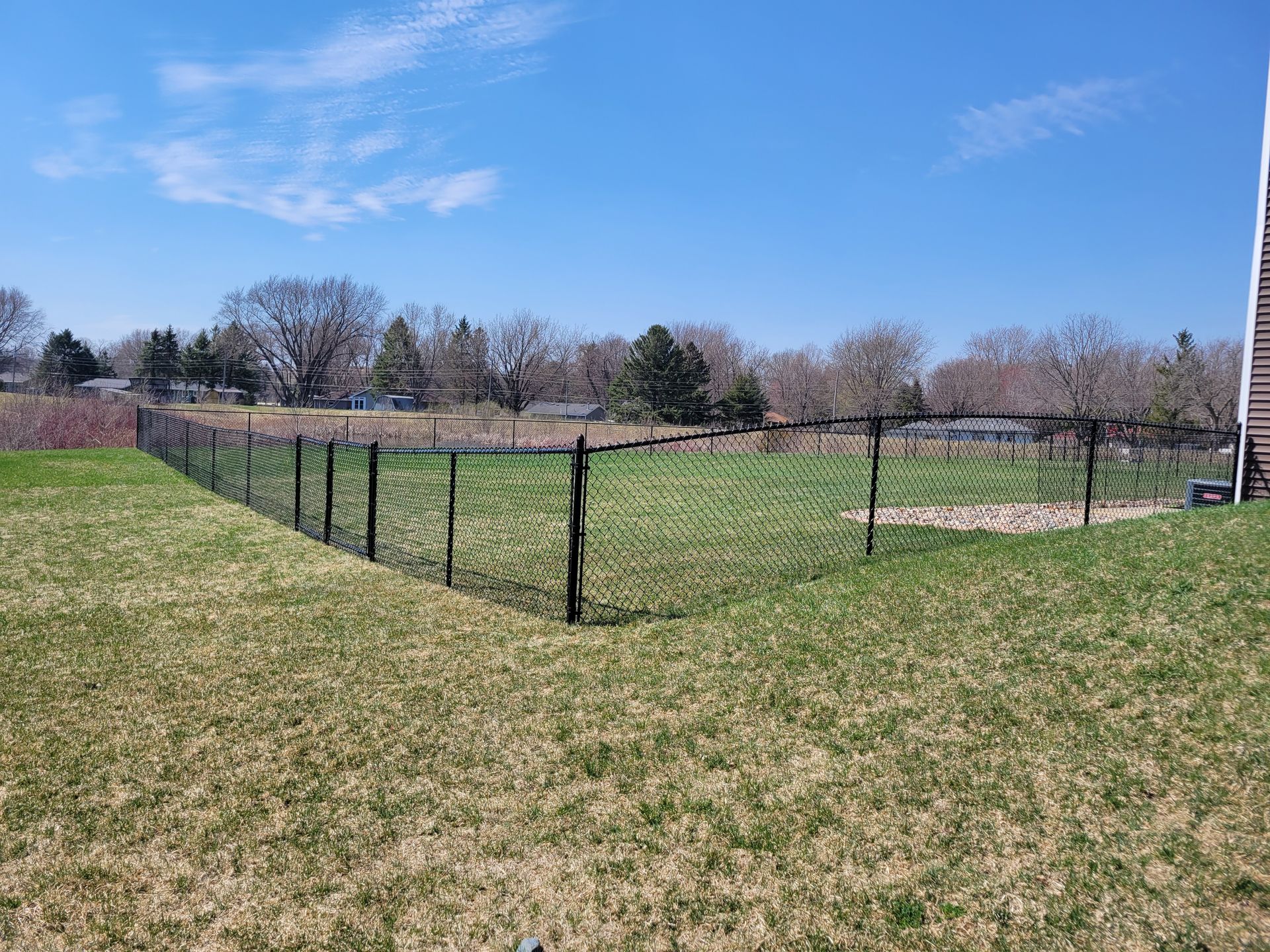 Chain Link In A Space | Rochester, MN | The Fence Pro’s