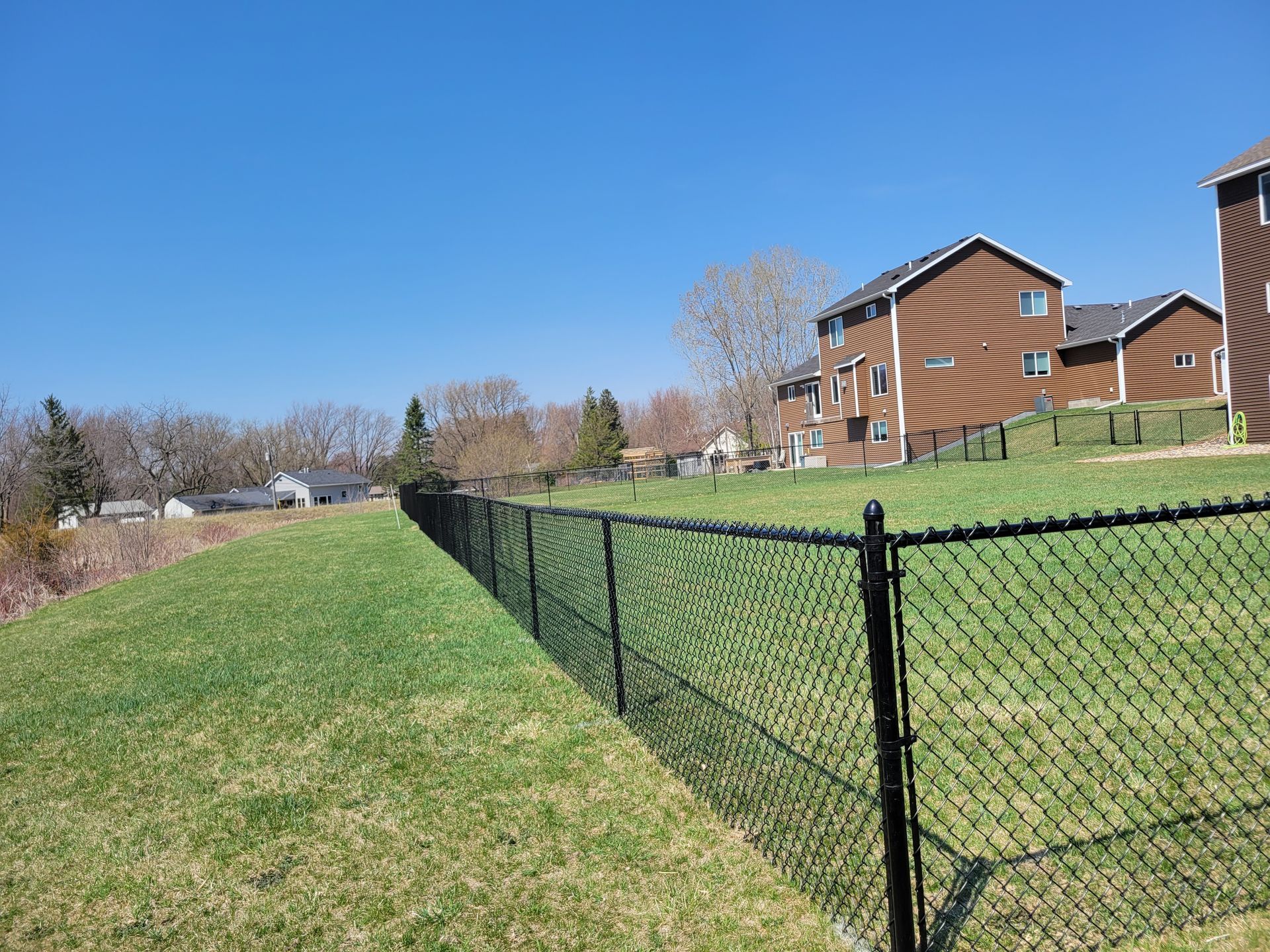 Black Chain On A Countryside | Rochester, MN | The Fence Pro’s