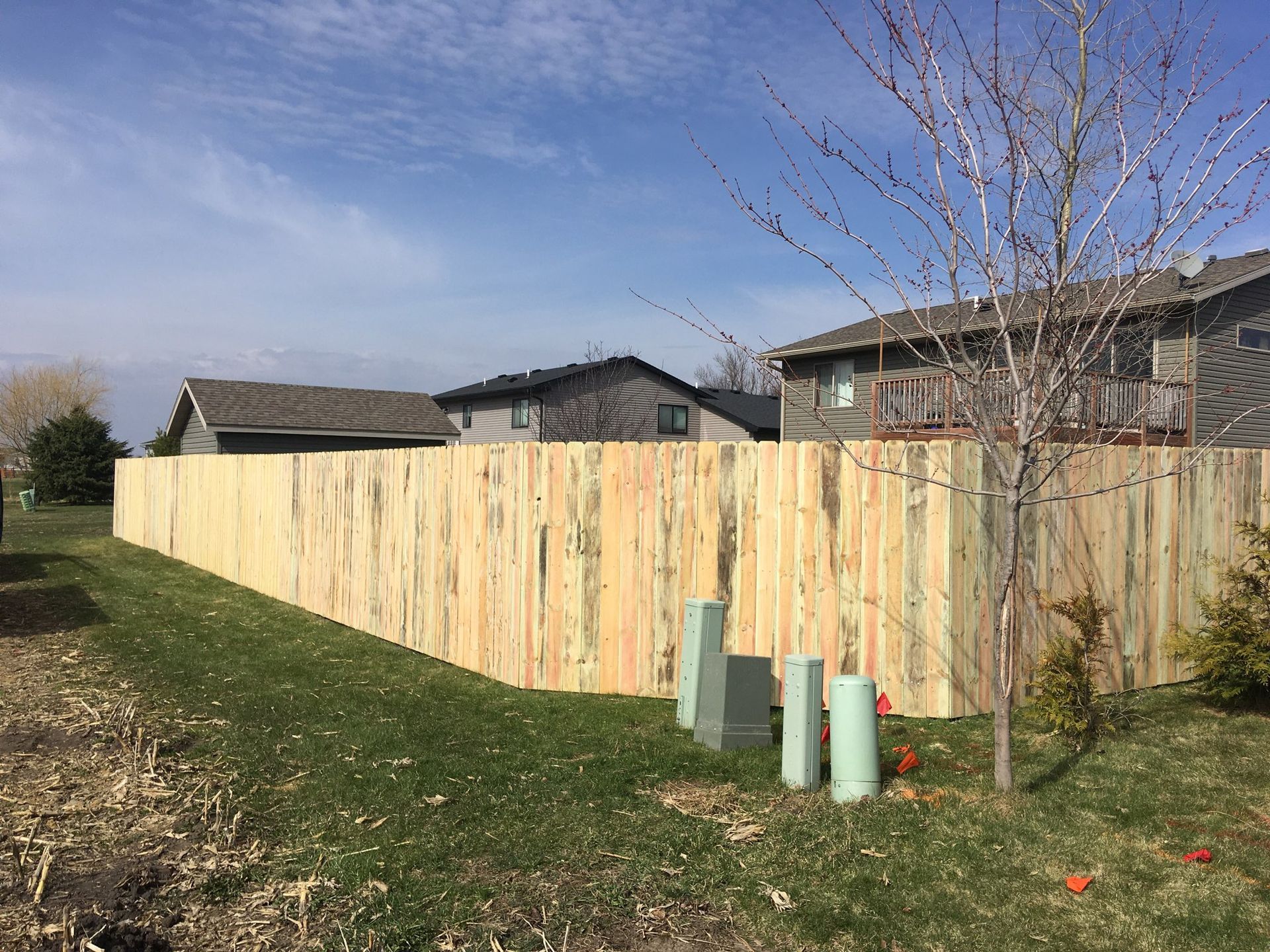 Wooden Light Fence | Rochester, MN | The Fence Pro’s