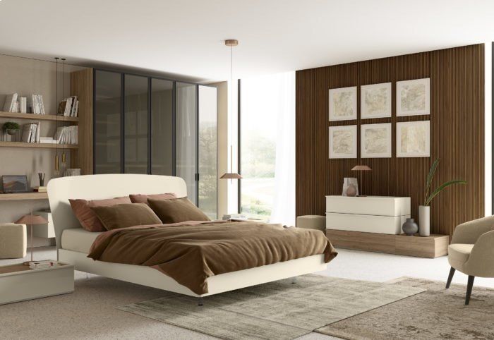 Letto matrimoniale e camera