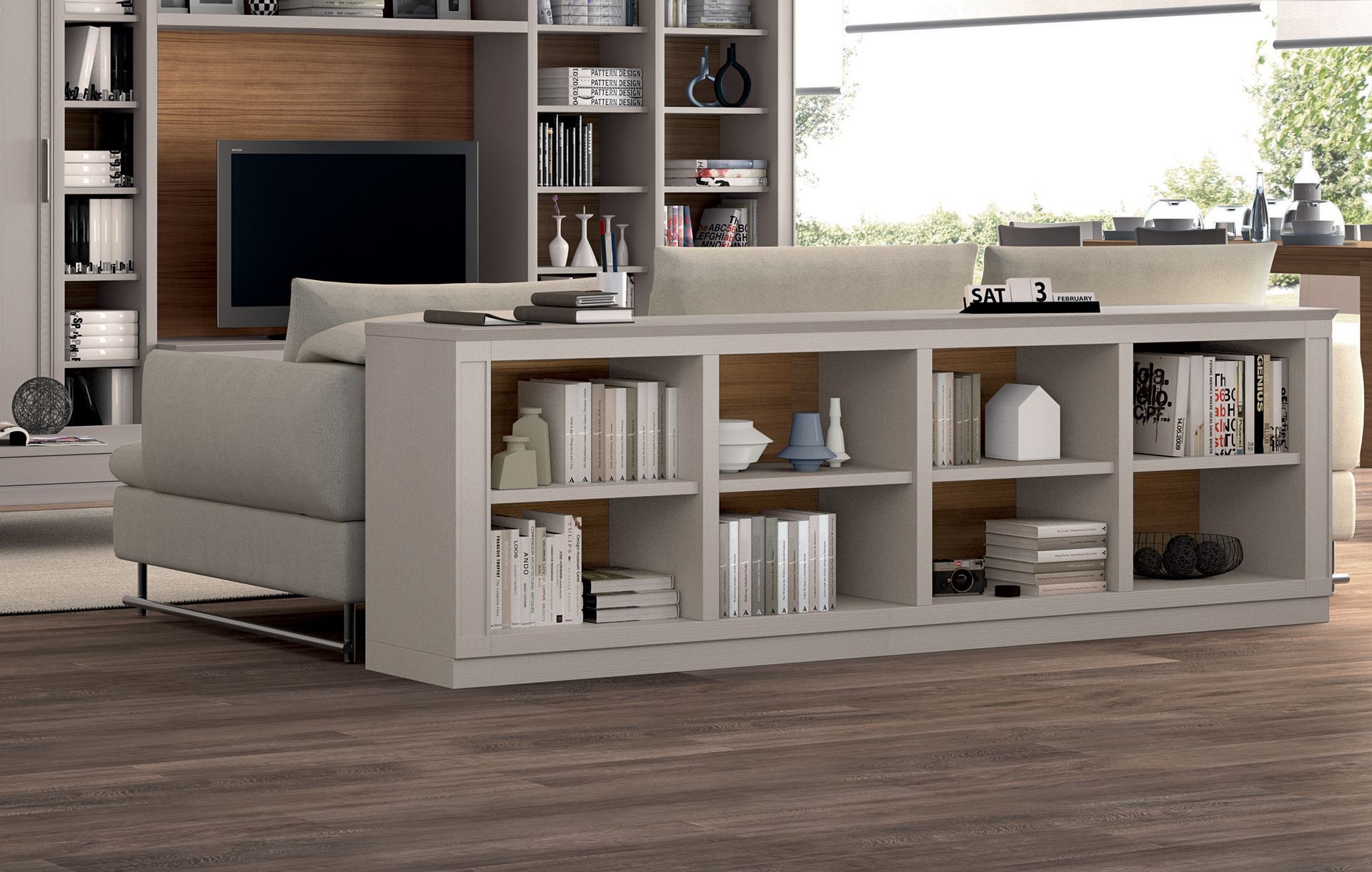 Parete attrezzata tradizionale