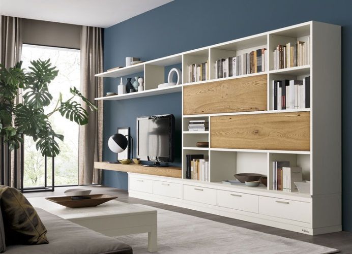 Parete attrezzata moderna