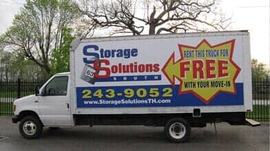 Storage Solutions's move in truck — Moving truck in Terre Haute, IN