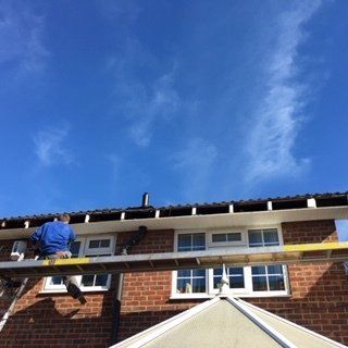 North East roofing contactors Masterhouse Services install low maintenance UPVC gutters and fascias