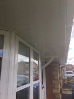 North East roofing contactors Masterhouse Services install low maintenance UPVC gutters and fascias
