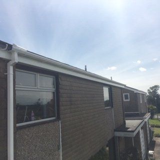 Darlington contactors Masterhouse Services install low maintenance UPVC gutters and fascias