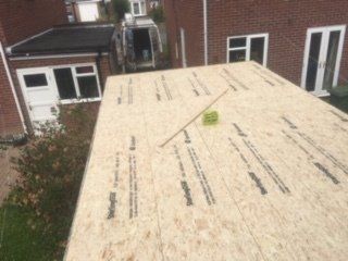 Flat roofs by Darlington flat roofing contractors Masterhouse Services Limited