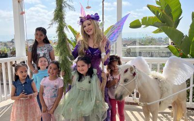 Raven’s Fairy & Winged Unicorn Themed Party — San Diego, CA —The Posh Unicorn