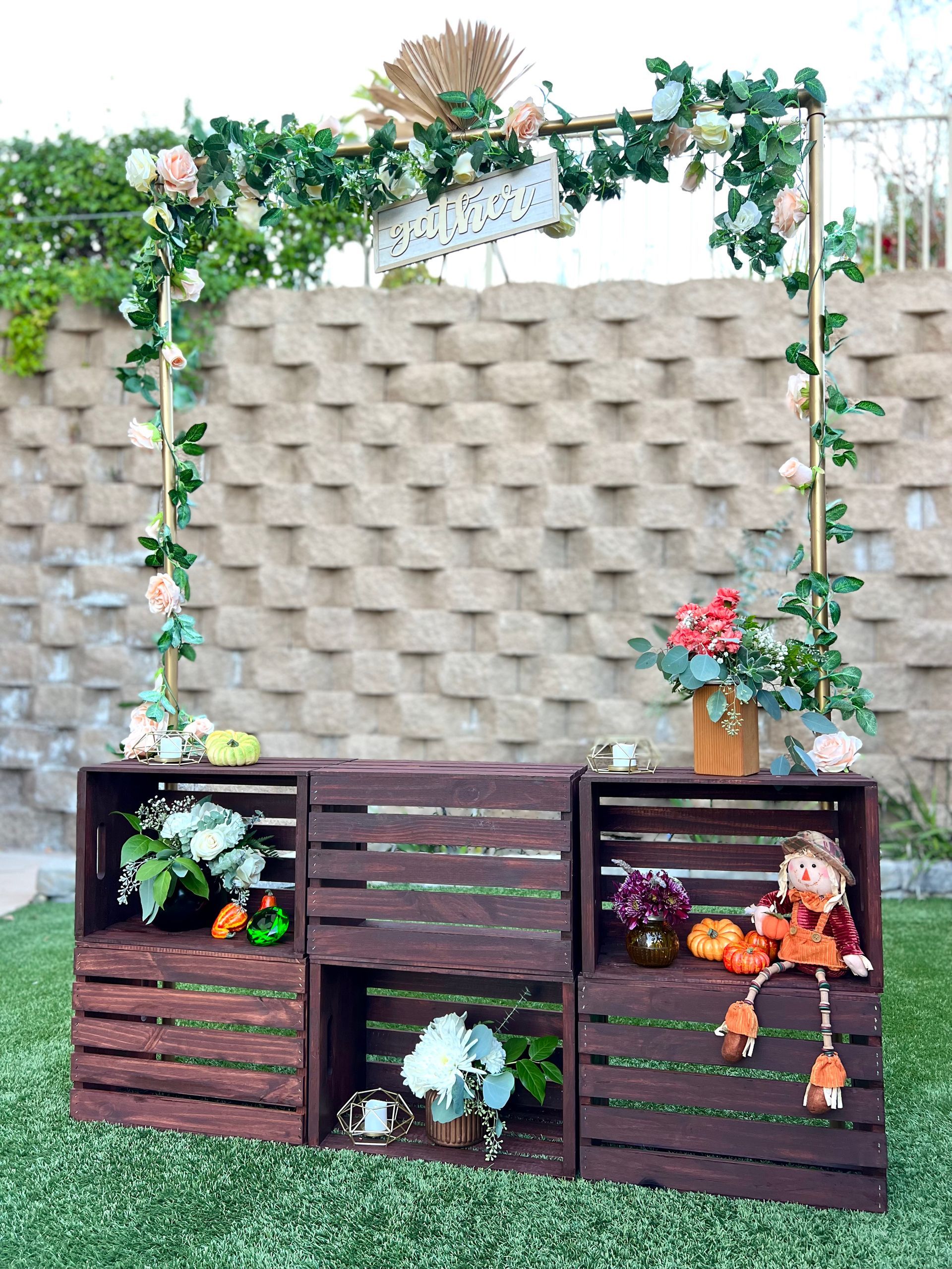 Gather Harvest Fall Booth