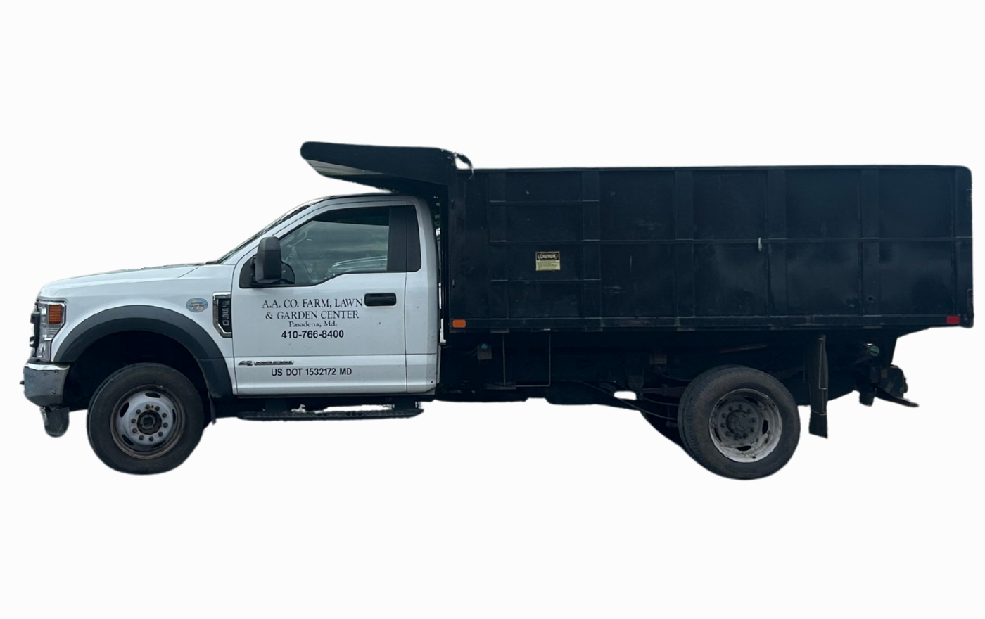 A.A. county farm, lawn and garden work truck