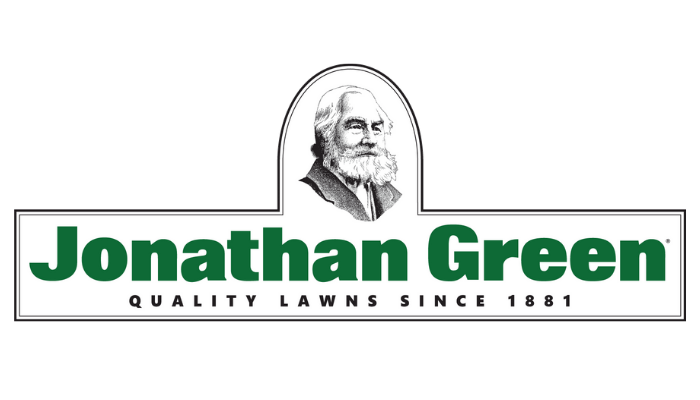 Logo for Jonathan Green: A man's portrait above the words Jonathan Green in green, under the tagline 