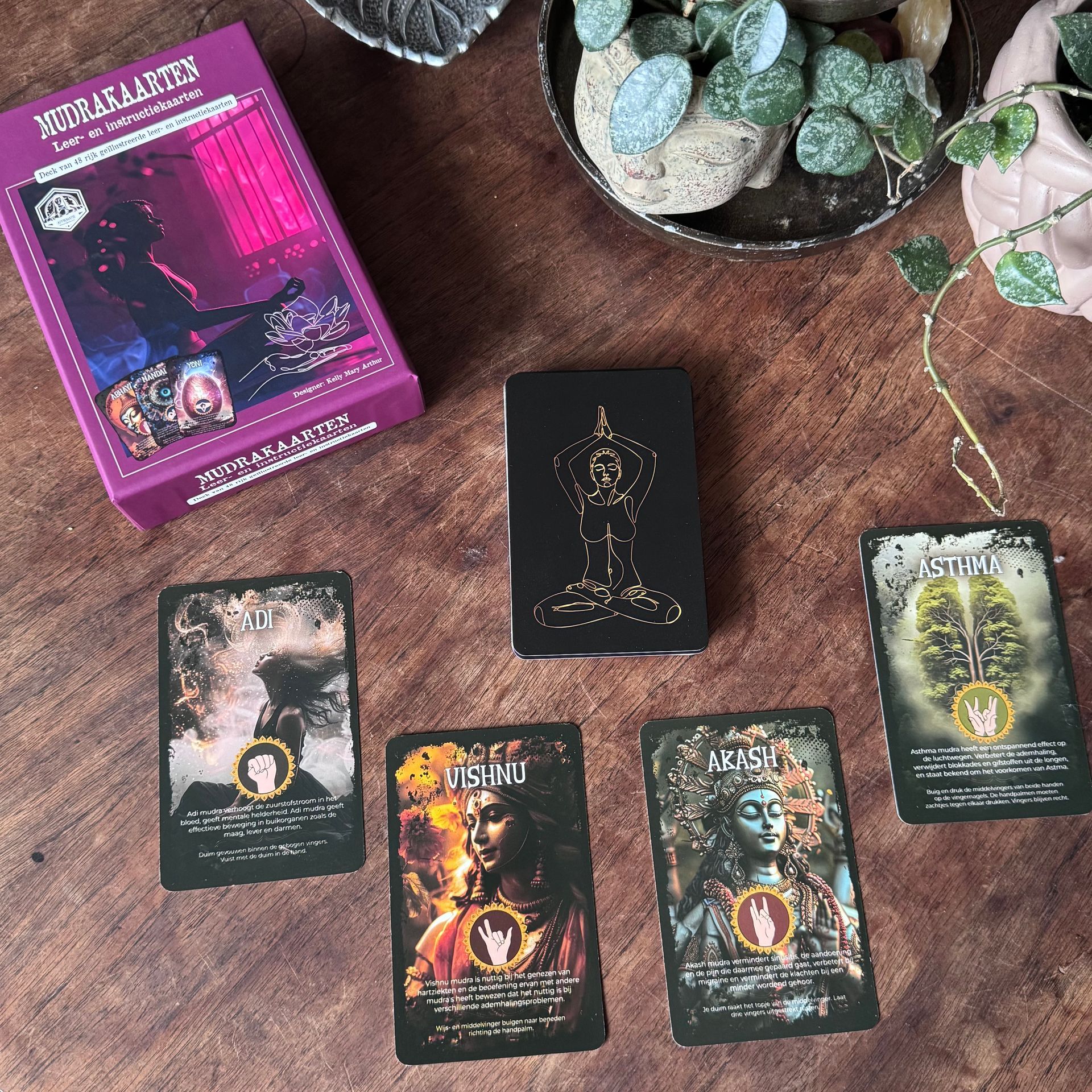 Kaarten deck mudrakaarten