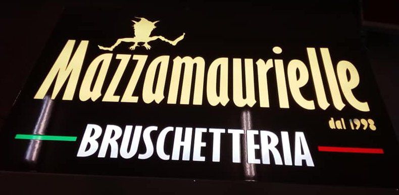 insegna luminosa locale