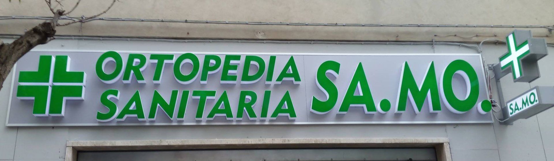 insegna ortopedia sanitaria