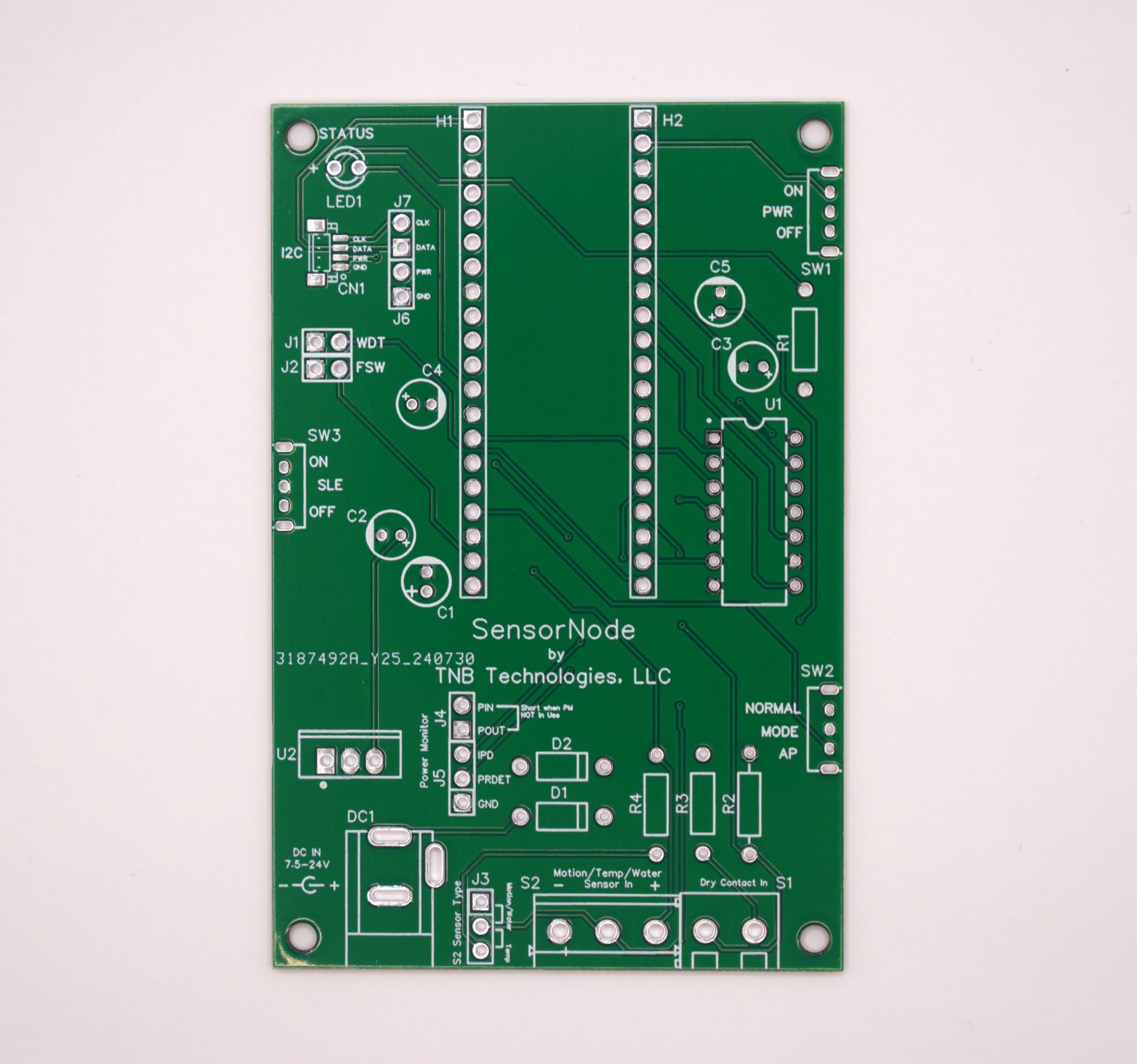 SensorNode bare board