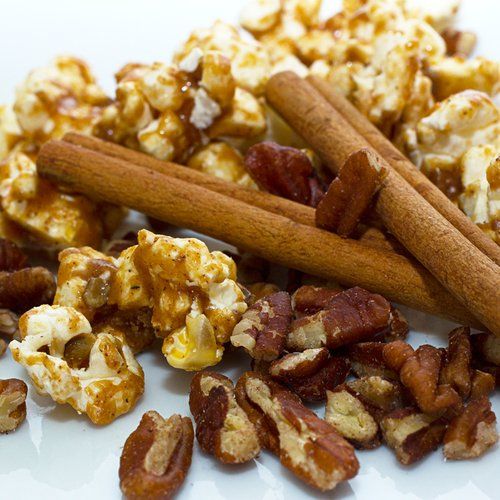 Cinnamon Pecan Toffee Popcorn