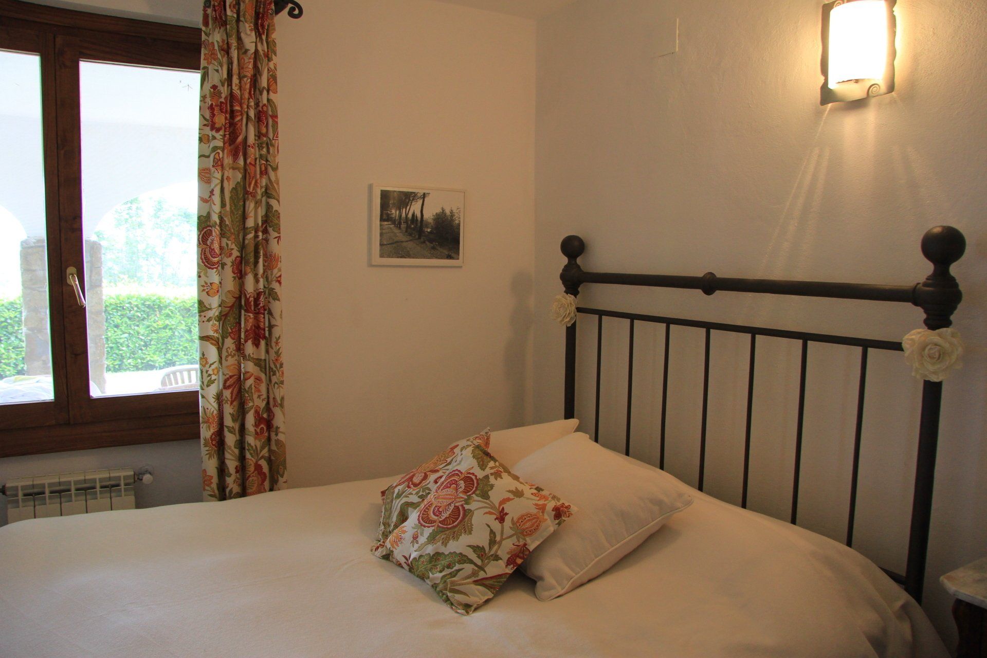 Bed in de tweede slaapkamer beneden