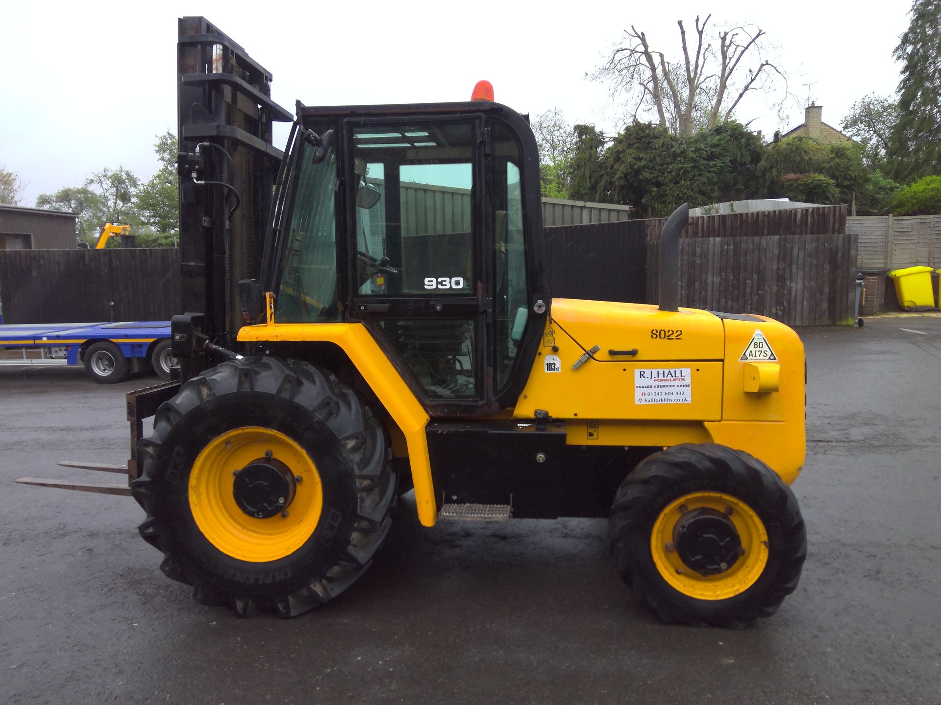 JCB 930 4wd Rough Terrain Forklift