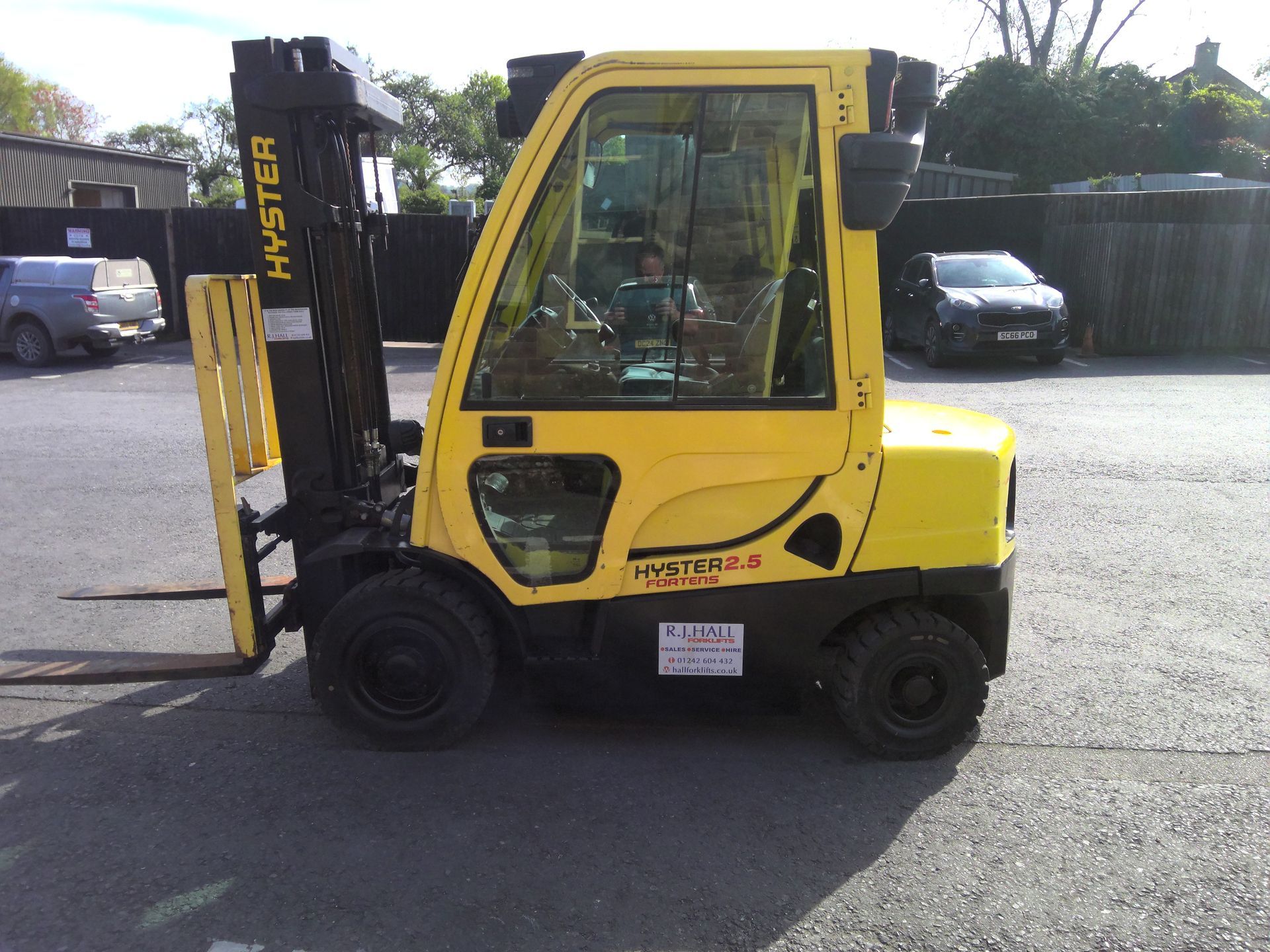 Hyster H 2.5 FT diesel forklift Truck