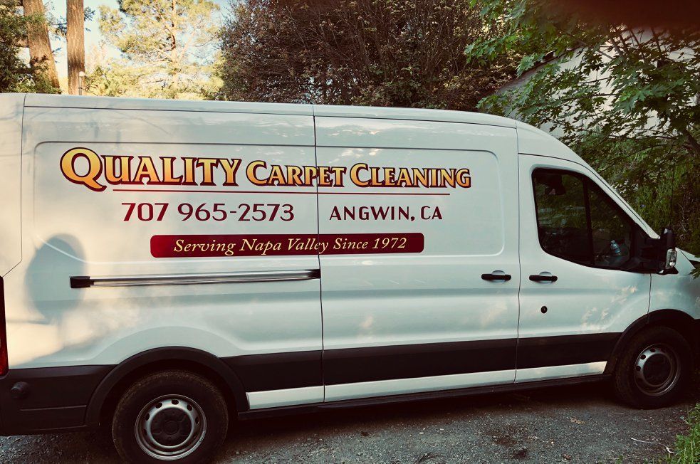 Upholstery — Quality Carpet Cleaning Van in Napa Valley, CA