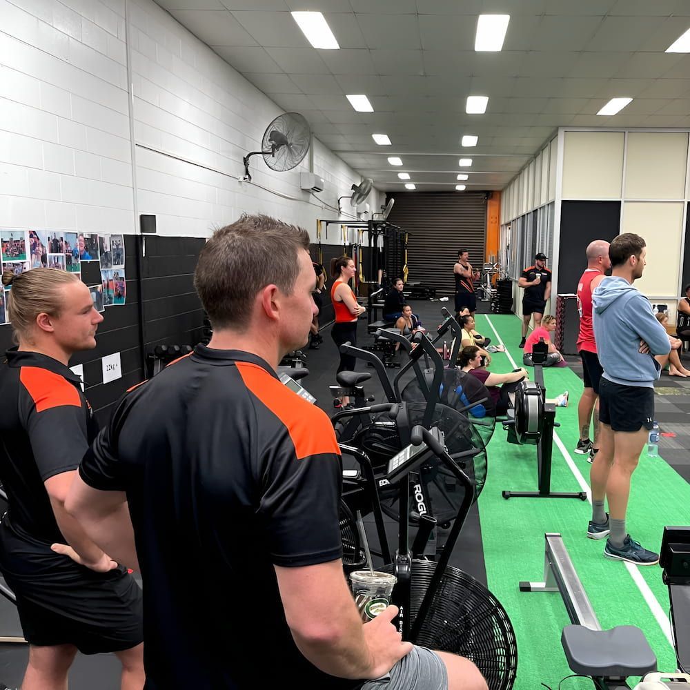 People Are Working Out In A Gym — Ultimate Results Training in Aitkenvale, QLD