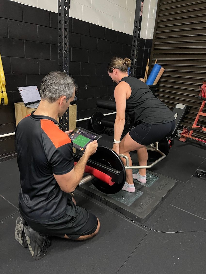 Physiotherapist and Lady Training — Ultimate Results Training in Aitkenvale, QLD