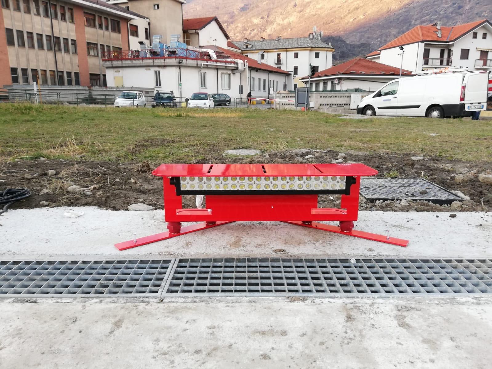 Elipista dell'ospedale di Susa - realizzazione di Savino Impianti