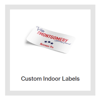 A white label that says montgomery on it