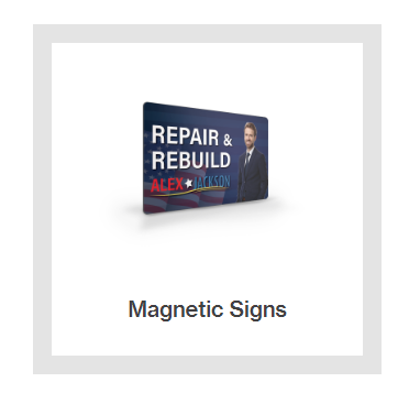 A sign that says repair and rebuild on it